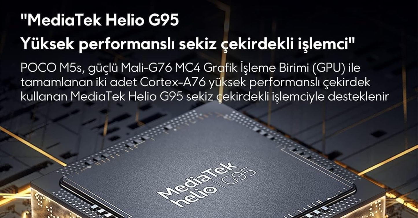 Xiaomi Smartphone M5s 6.43" 256GB/8GB Cámara 64MP+8MP+2MP+2MP/13MP Mediatek Android 12 Color Gris