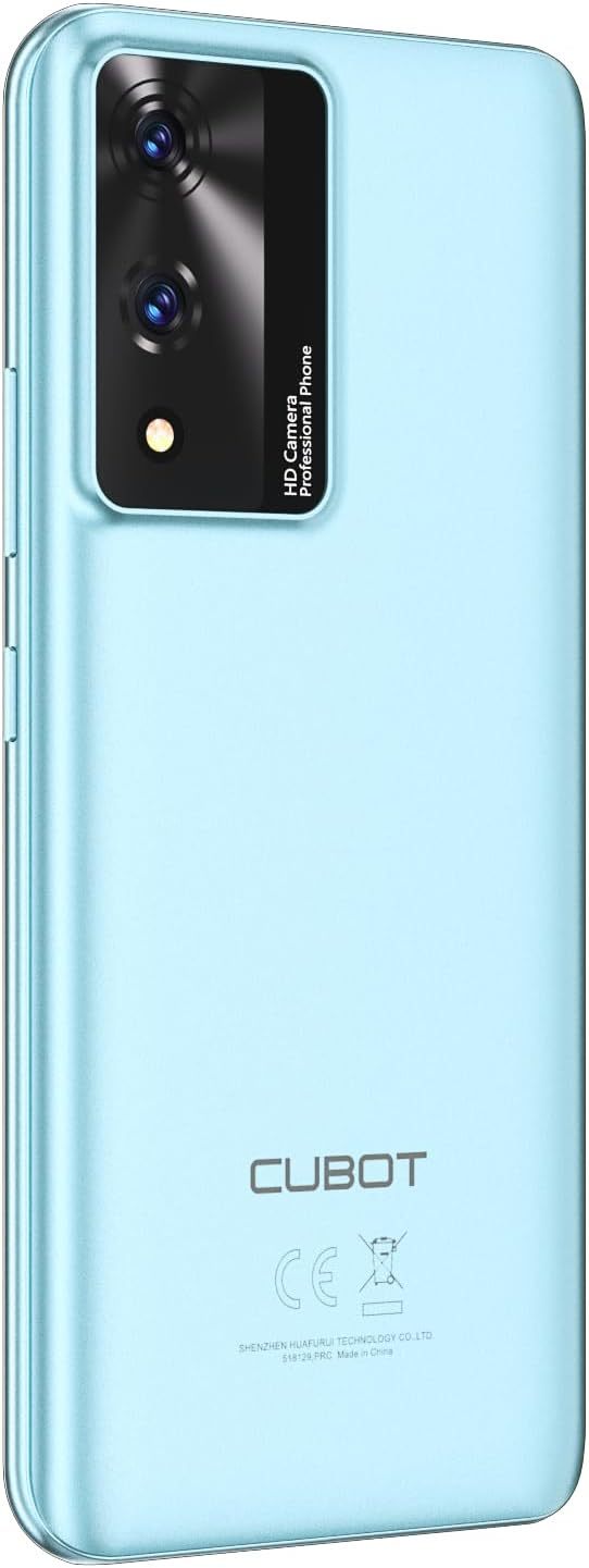 CUBOT Celular A10, Android 14 Smartphone Desbloqueado con Batería de 5100mAh,12(4+8 Extendido) GB RAM 128GB ROM,6.56" HD+ Pantalla Teléfono 48MP Principal Cámara,90Hz/5G WiFi/Face ID