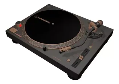 Giradiscos Audio Technica At-lp120xusb-bz Direct Drive Us...