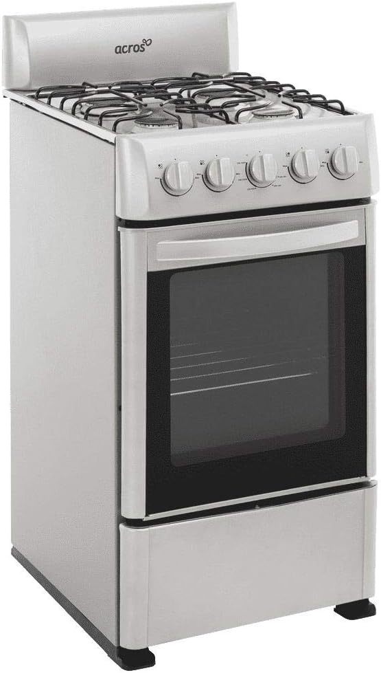 Estufa al piso Gas Acros de 20 pulgadas Gris acero modelo AW-5300D