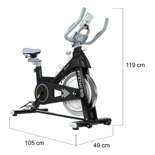 Bicicleta de Spinning Centurfit de 13 Kilos para Fitness Cardio