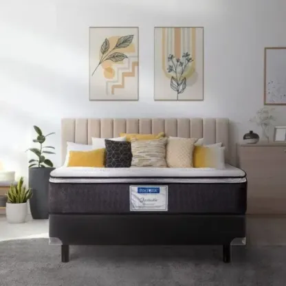 Colchon Restonic Matrimonial Fantastic + 2 Almohadas SC