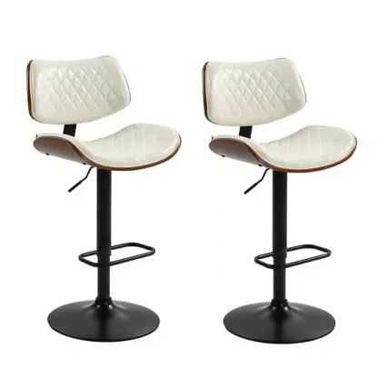 Banco Eke Life Home 2058 color negro de 113cm de alto