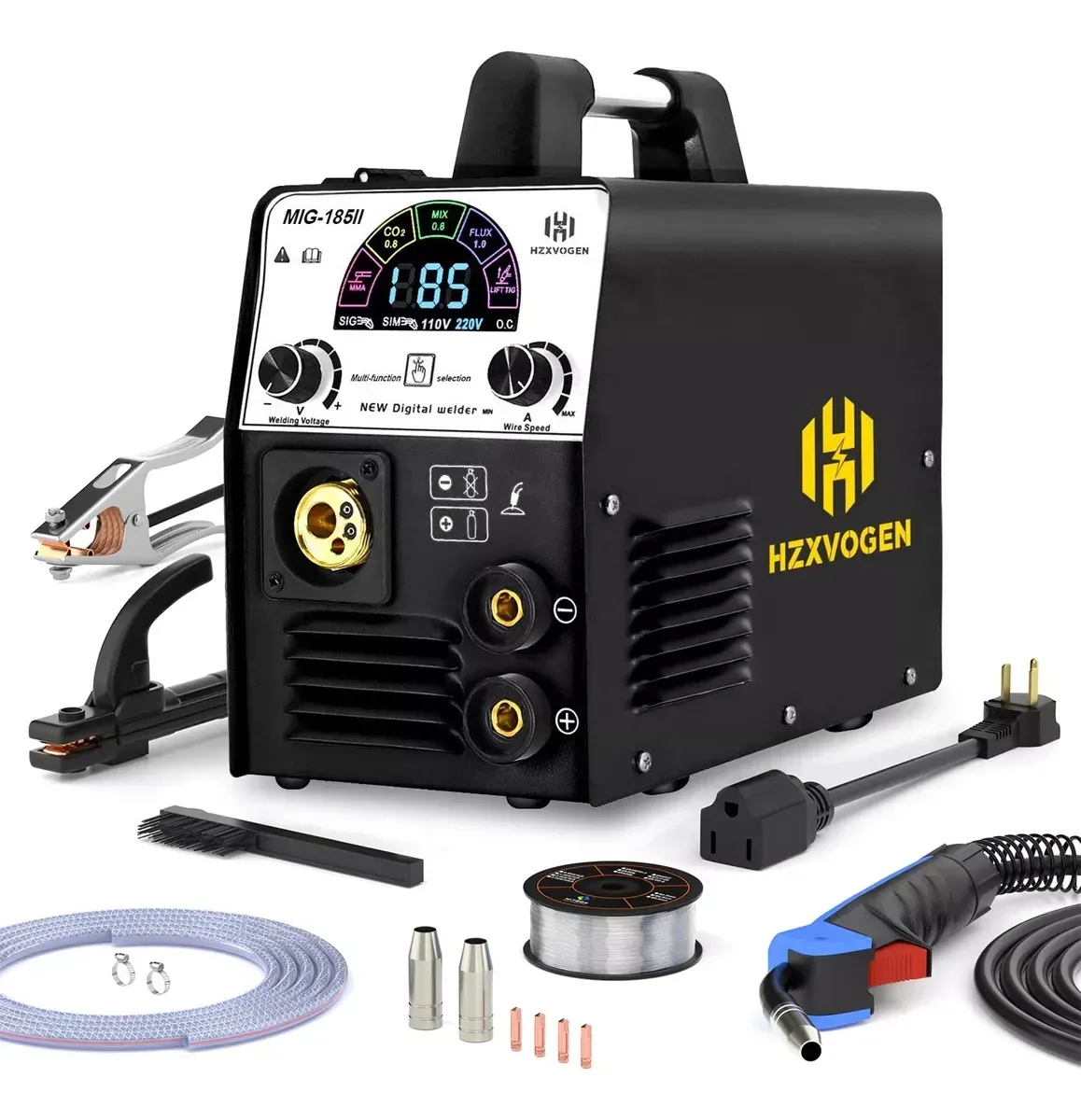 Soldadora 4 En 1 Hzxvogen Mig Gas No Gas Tig Mma 110v/220v