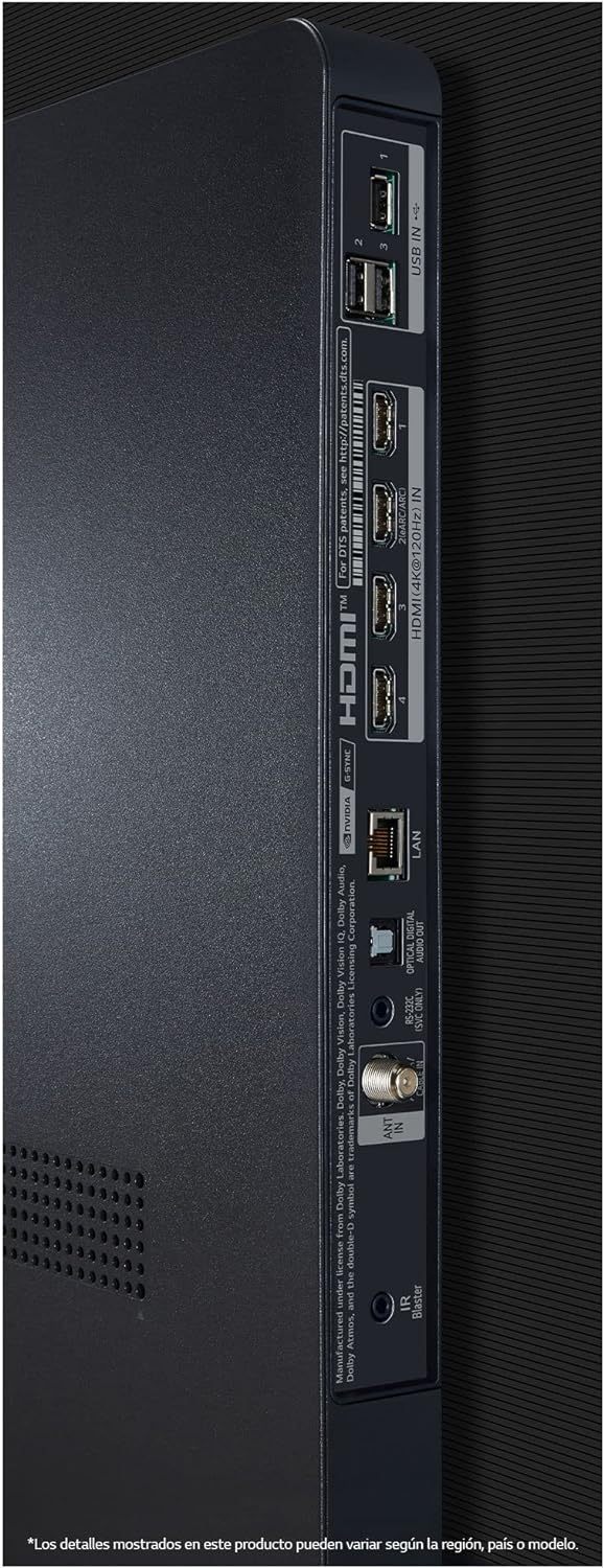 LG Pantalla OLED EVO 55 Pulgadas 4K Smart TV 2024 ThinQ AI OLED55C4PSA