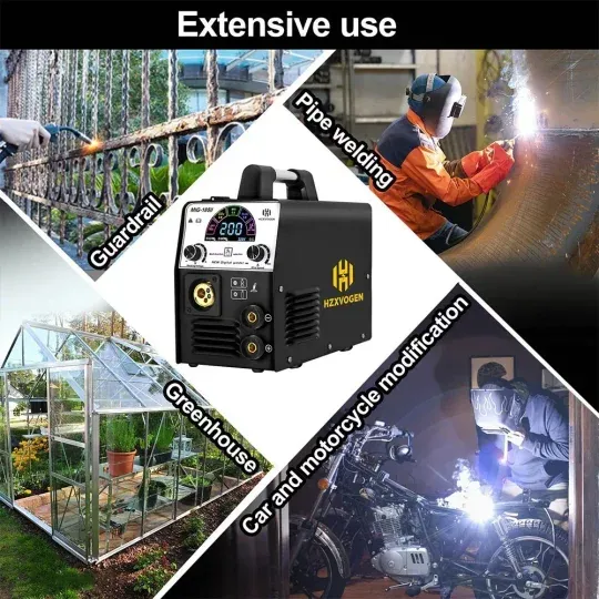 Soldadora 4 En 1 Hzxvogen Mig Gas No Gas Tig Mma 110v/220v