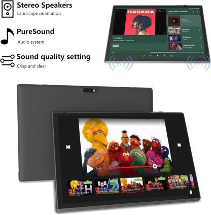 Tablet con teclado 2 en 1, Android 11, 10.1 pulgadas FHD, con teclado/mouse/funda/lápiz capacitivo/película templada, 64 GB+2 GB, Wi-Fi, cámara dual 8 MP, procesador quad core, batería 6,000 mAh, rosa