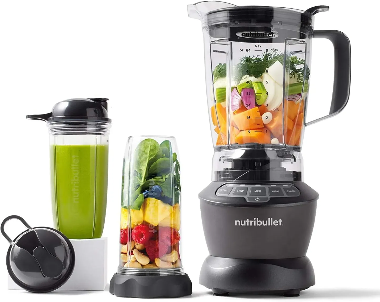NutriBullet ZNBF30500Z Combo de licuadora 1200 vatios, 1200 W