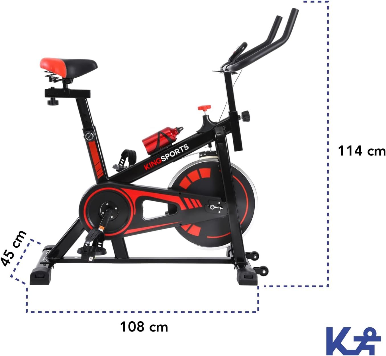 KINGSPORTS | Bicicletas Fijas Para Spinning