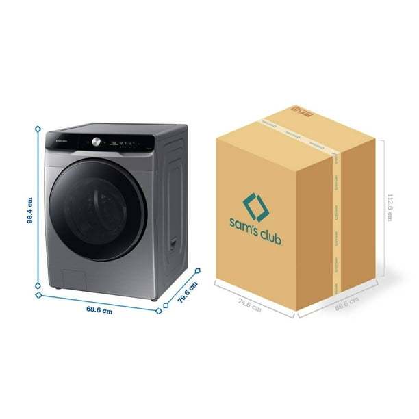 Lavasecadora Eléctrica Samsung Carga Frontal 20 kg Lavado /12 kg Secado