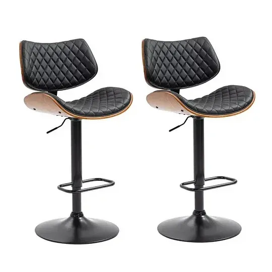 Banco Eke Life Home 2058 color negro de 113cm de alto