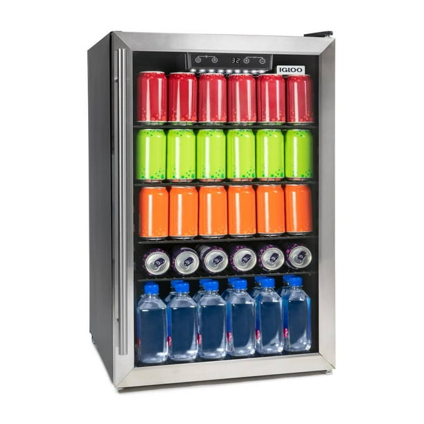 Enfriador de Bebidas Igloo 4.1 Pies Cúbicos Acero Inoxidable