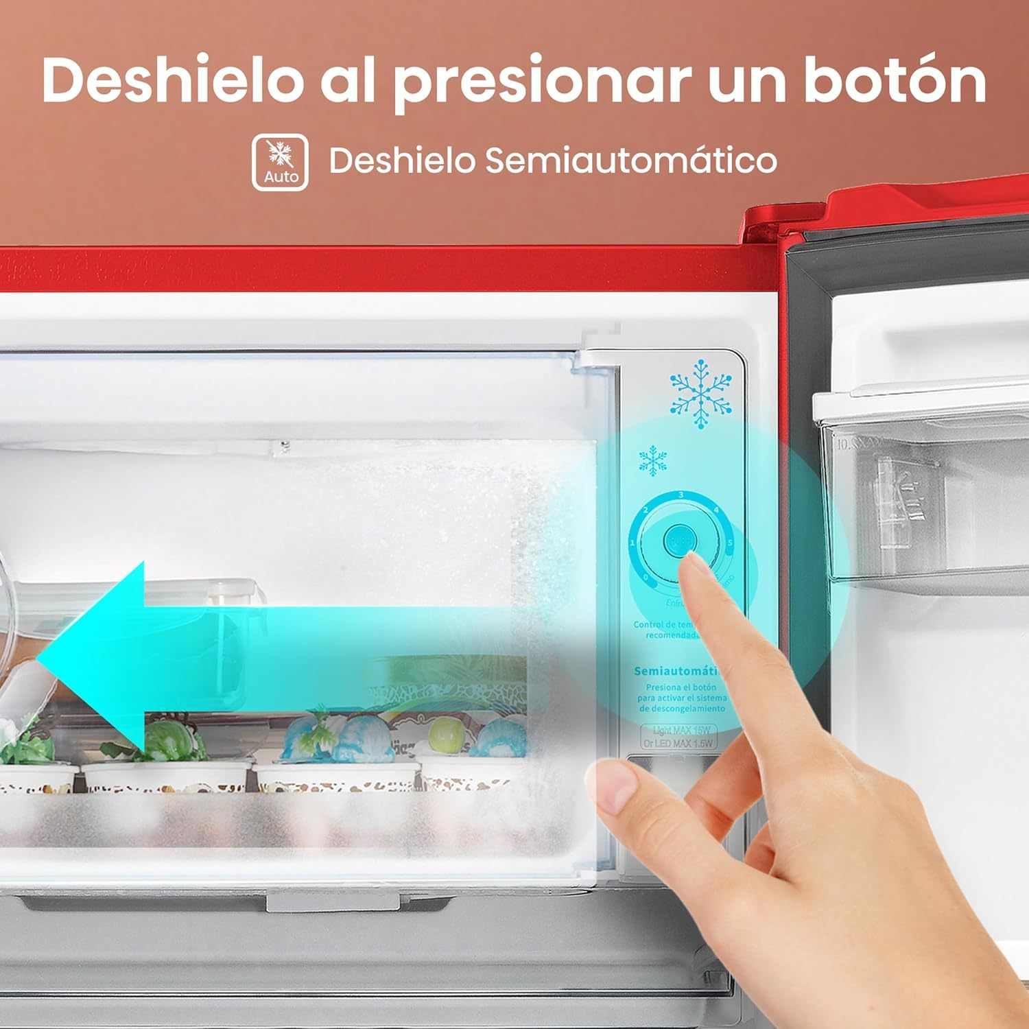 Hisense RR63D6WBX Refrigerador 6.3 Pies con Dispensador de Agua Negro