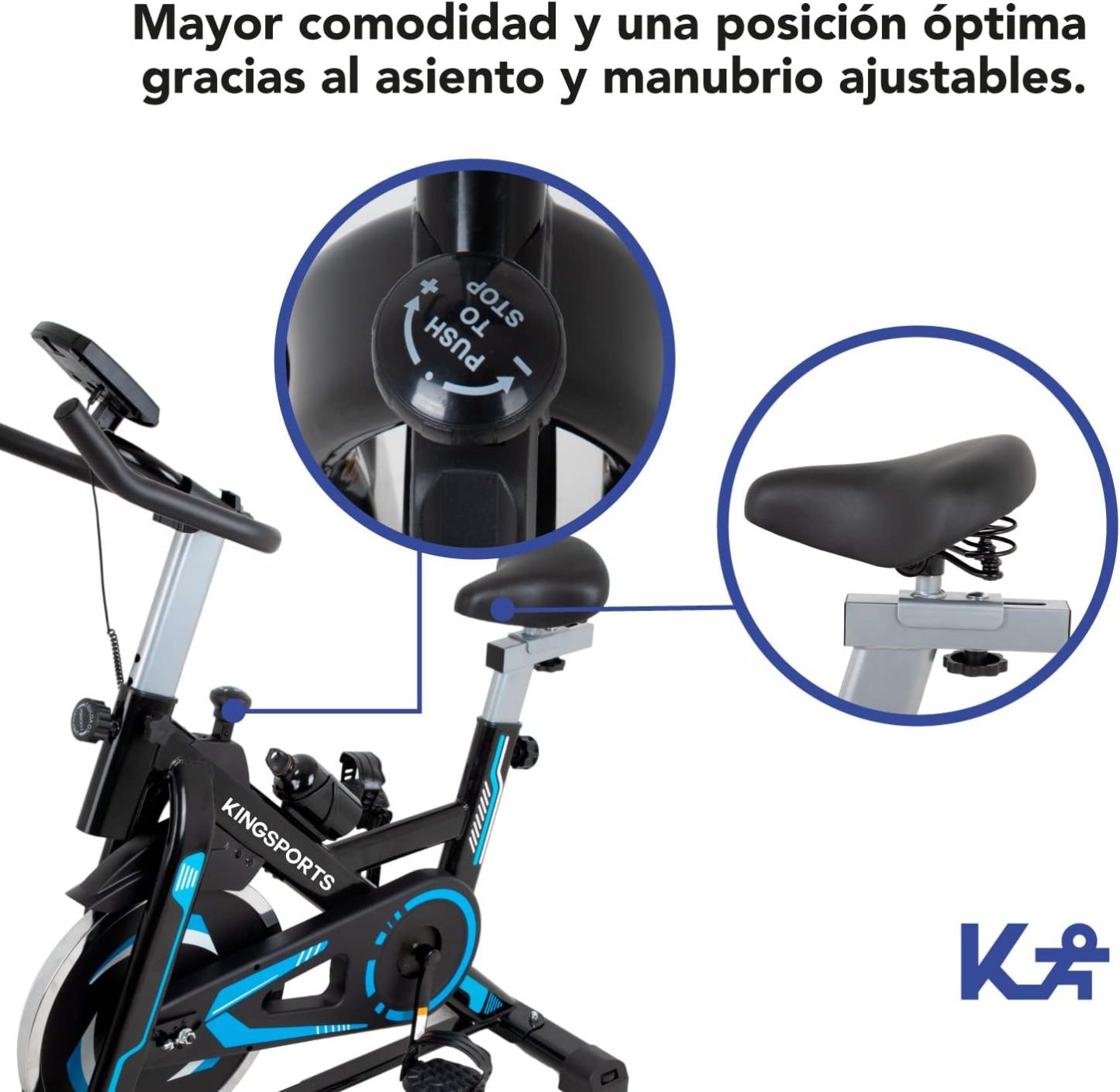 KINGSPORTS | Bicicletas Fijas Para Spinning