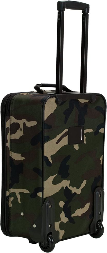 Rockland F32-charcoal, Juego De Equipaje, Carbón, Una Talla