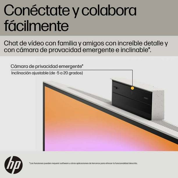 Combo Desktop All in One HP Ryzen 3/8 GB RAM/512 GB SSD 24-cr0019la + Office 365 + Curso