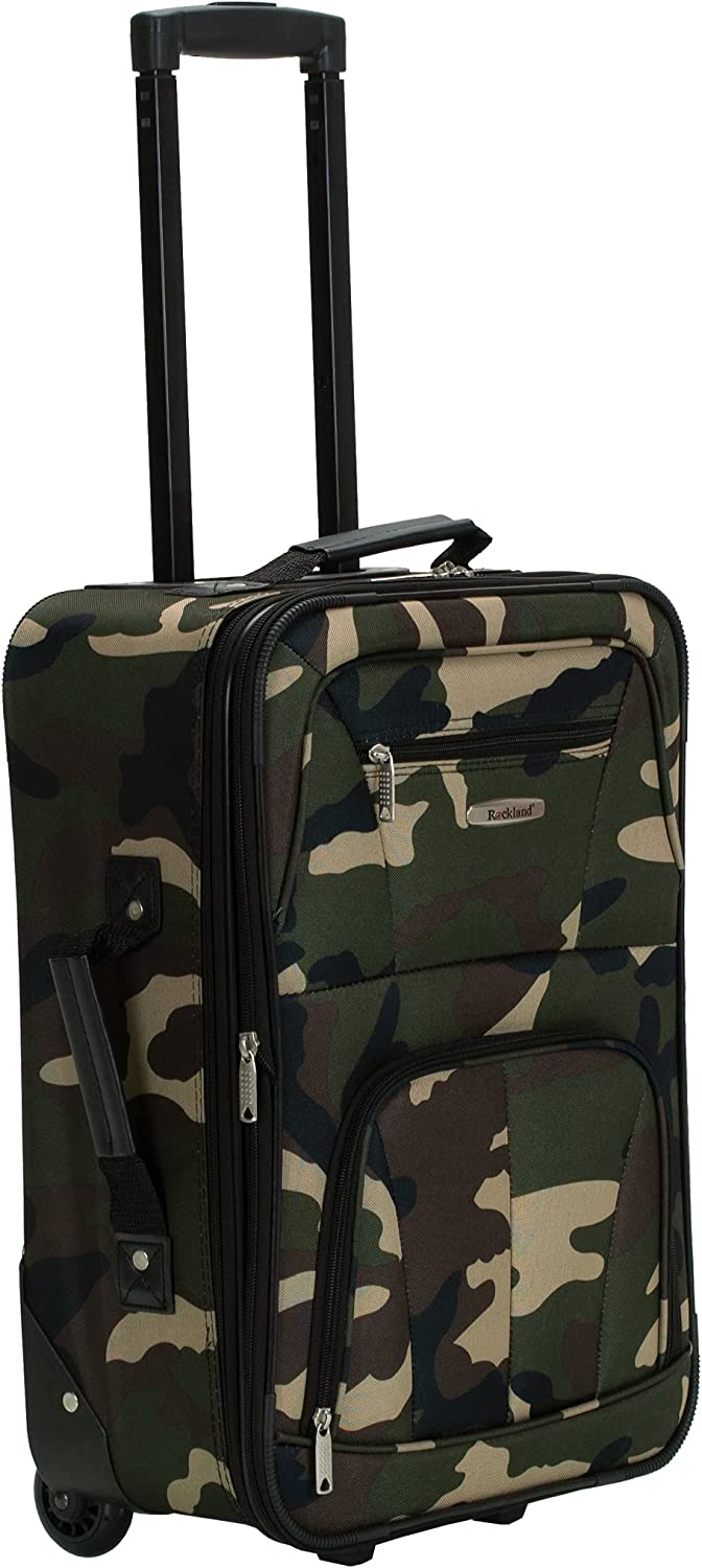 Rockland F32-charcoal, Juego De Equipaje, Carbón, Una Talla