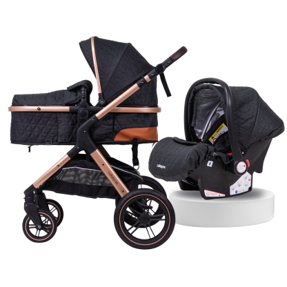 Coche Cuna Con Silla Nido Y Accesorios Lubabycas