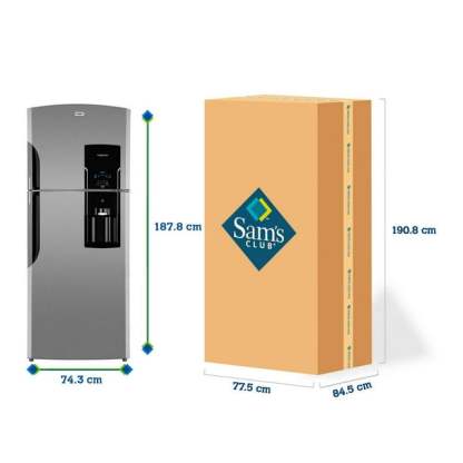 Refrigerador Mabe 19 Pies Cúbicos Top Mount