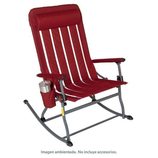 Silla Mecedora Plegable Member's Mark Roja