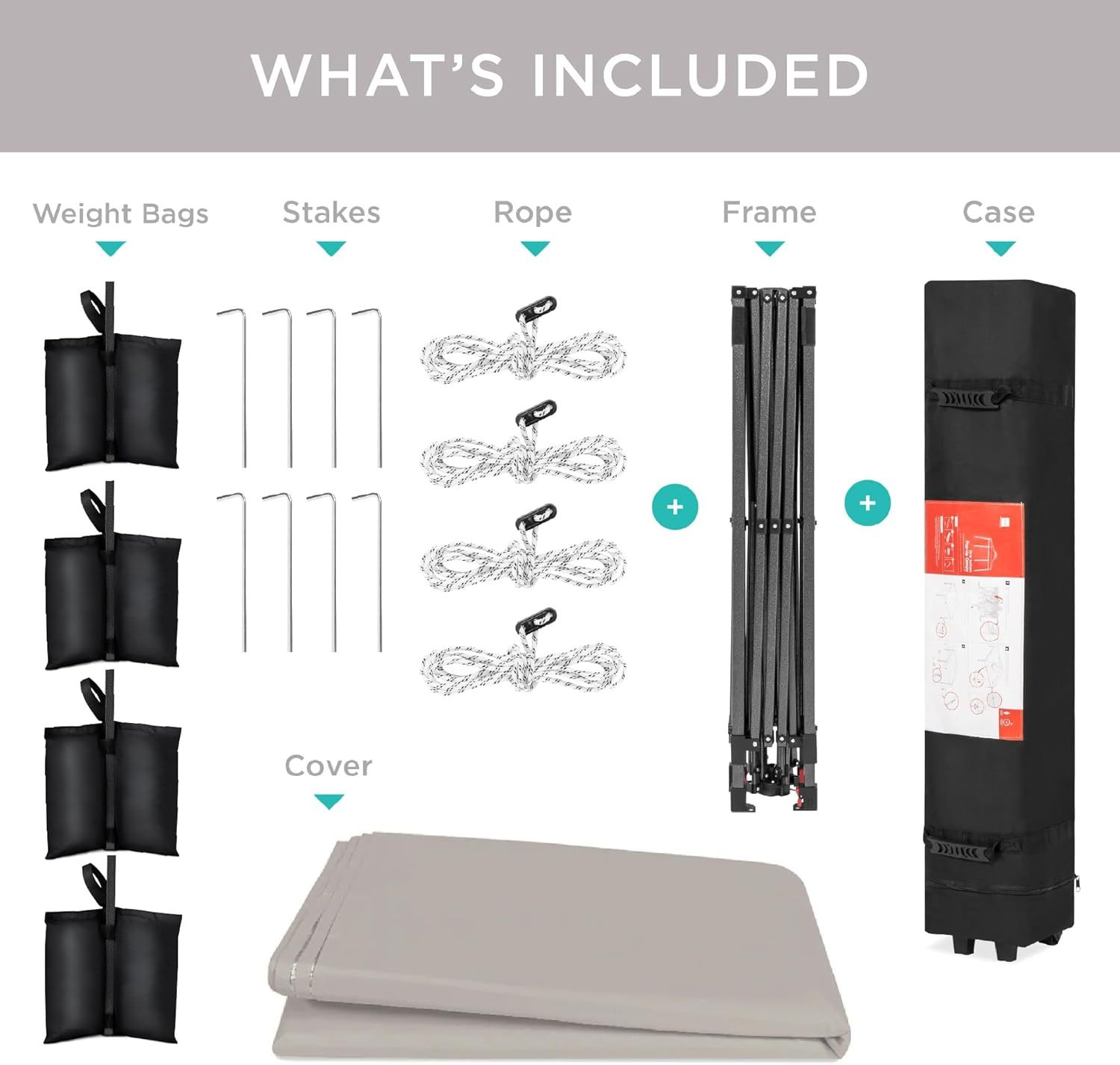 Best Choice Products - Toldo de armado fácil de 1 persona con un botón, tienda portátil e instantánea, funda, 3 x 3 metros, 4 bolsas de peso, color azul