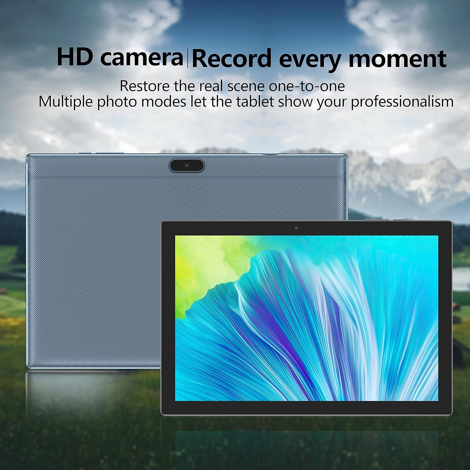 Tablet con teclado 2 en 1, Android 11, 10.1 pulgadas FHD, con teclado/mouse/funda/lápiz capacitivo/película templada, 64 GB+2 GB, Wi-Fi, cámara dual 8 MP, procesador quad core, batería 6,000 mAh, rosa