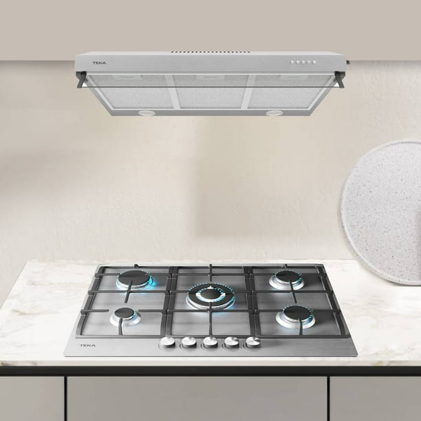 Combo Parrilla a Gas Teka Deluxe 75 + Campana Extractora