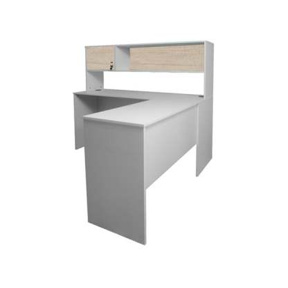 Escritorio En L Para Computadora SELINN Con Cajones