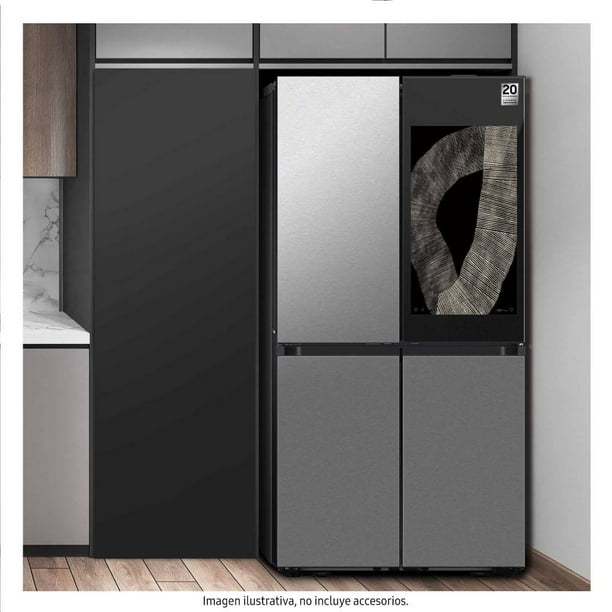 Refrigerador Samsung Bespoke 23 Pies Cúbicos French Door RF23DB9950QDEM