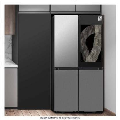 Refrigerador Samsung Bespoke 23 Pies Cúbicos French Door RF23DB9950QDEM