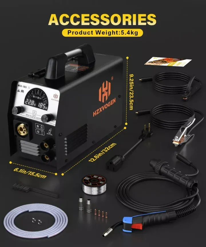 Soldadora 4 En 1 Hzxvogen Mig Gas No Gas Tig Mma 110v/220v