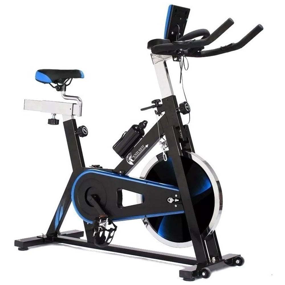 Bicicleta Spinning 18kg CENTURFIT Profesional Fija Uso Rudo