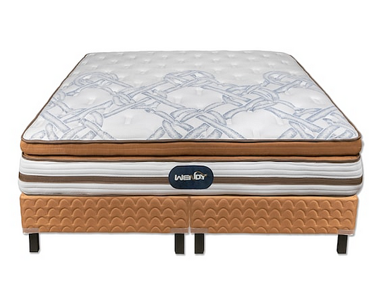 Juego de Colchón y Box King Size Wendy Oxford