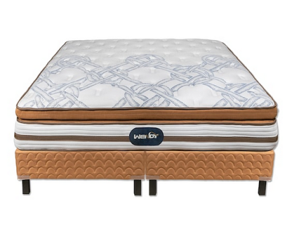 Juego de Colchón y Box King Size Wendy Oxford
