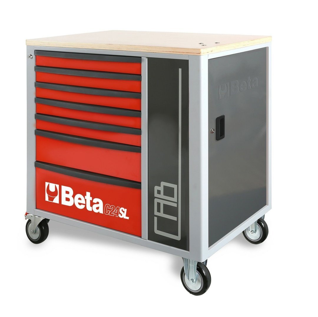 Armario de herramientas móvil con 7 cajones (incluye 273 herramientas)