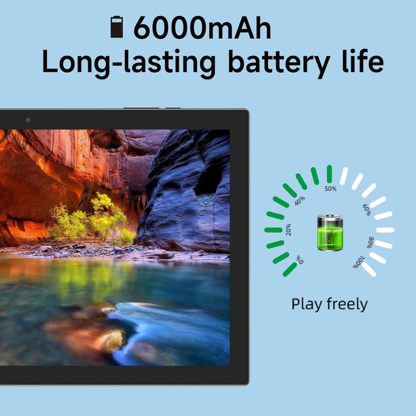 Tablet con teclado 2 en 1, Android 11, 10.1 pulgadas FHD, con teclado/mouse/funda/lápiz capacitivo/película templada, 64 GB+2 GB, Wi-Fi, cámara dual 8 MP, procesador quad core, batería 6,000 mAh, rosa