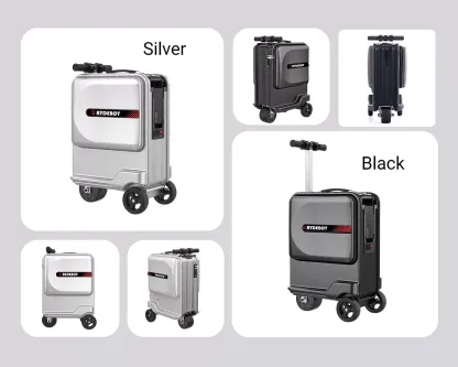 RYDEBOT PULEDRO II - MALETA DE MANO/EQUIPAJE MOTORIZADO INTELIGENTE PARA ADULTOS/NIÑOS