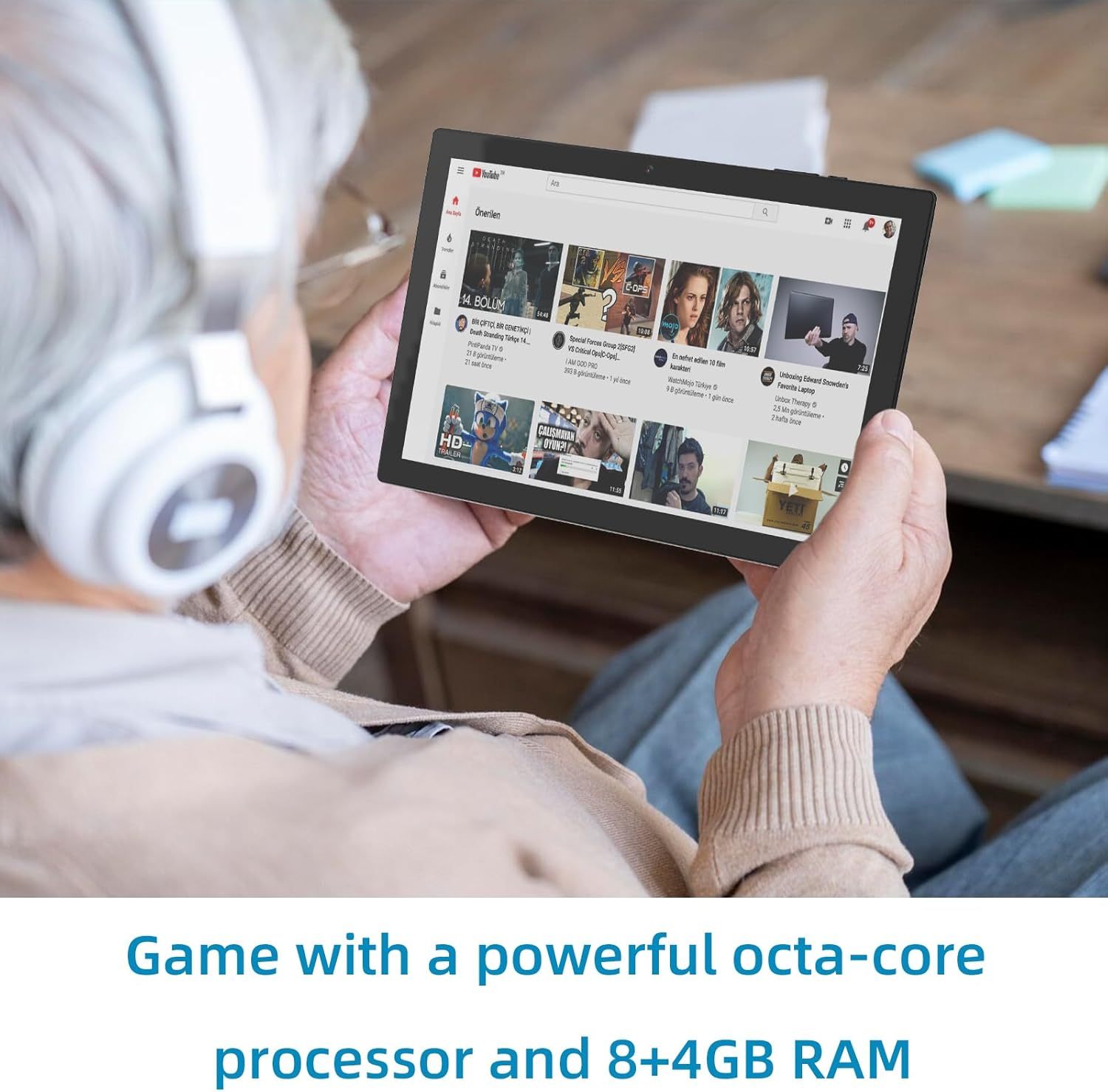 Tablet con teclado 2 en 1, Android 11, 10.1 pulgadas FHD, con teclado/mouse/funda/lápiz capacitivo/película templada, 64 GB+2 GB, Wi-Fi, cámara dual 8 MP, procesador quad core, batería 6,000 mAh, rosa