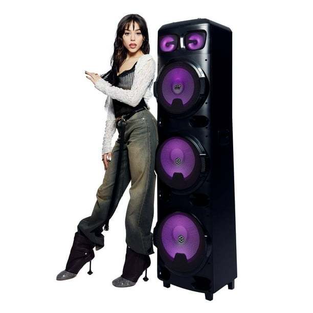 Sistema de Audio Inalámbrico STF Bafle Power Block 100,000 W 12" x3