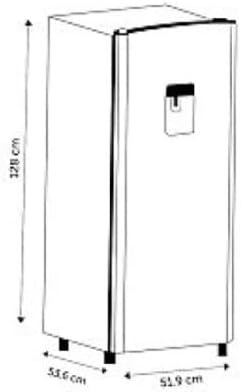 Hisense RR63D6WBX Refrigerador 6.3 Pies con Dispensador de Agua Negro