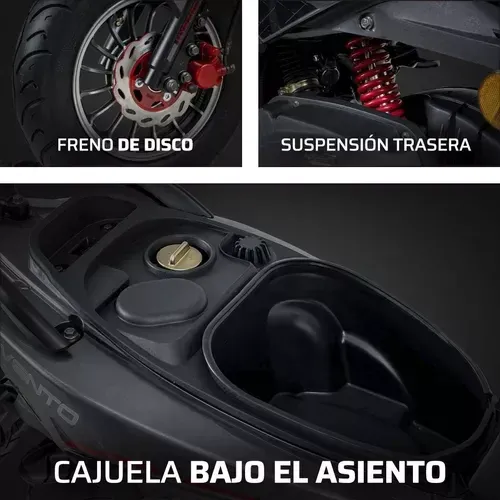 Motocicleta Vento Atom 170 2.0 Gris 2025