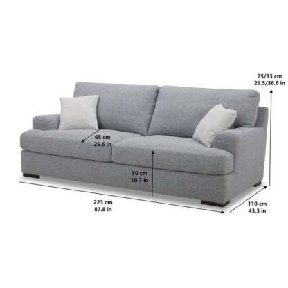 Sofá Estacionario Member's Mark Gris