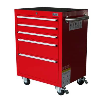 Gabinete De Herramientas Rojo 5 Cajones Thor Kitchen
