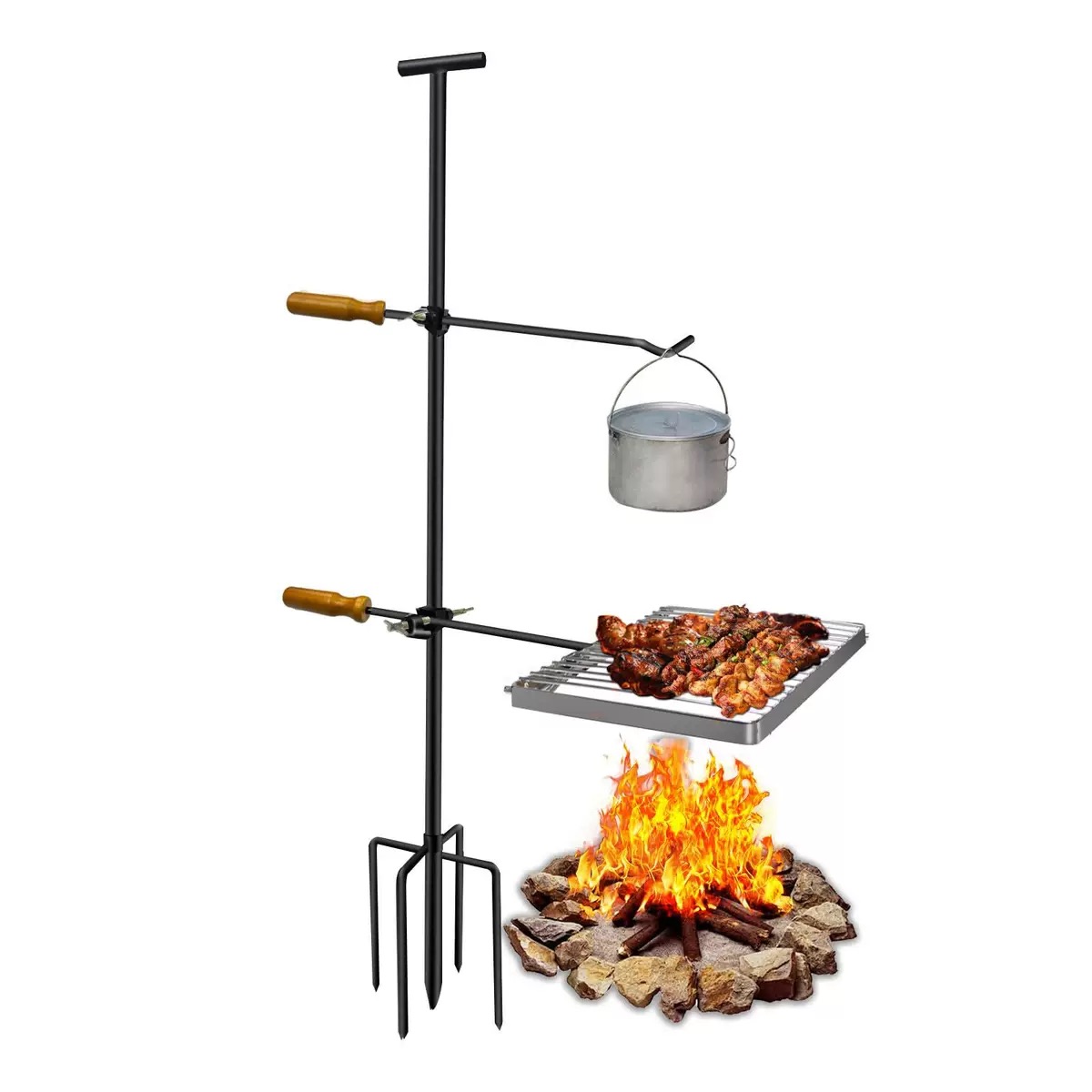 BBQ Grill Grate Kit for Fire Pit