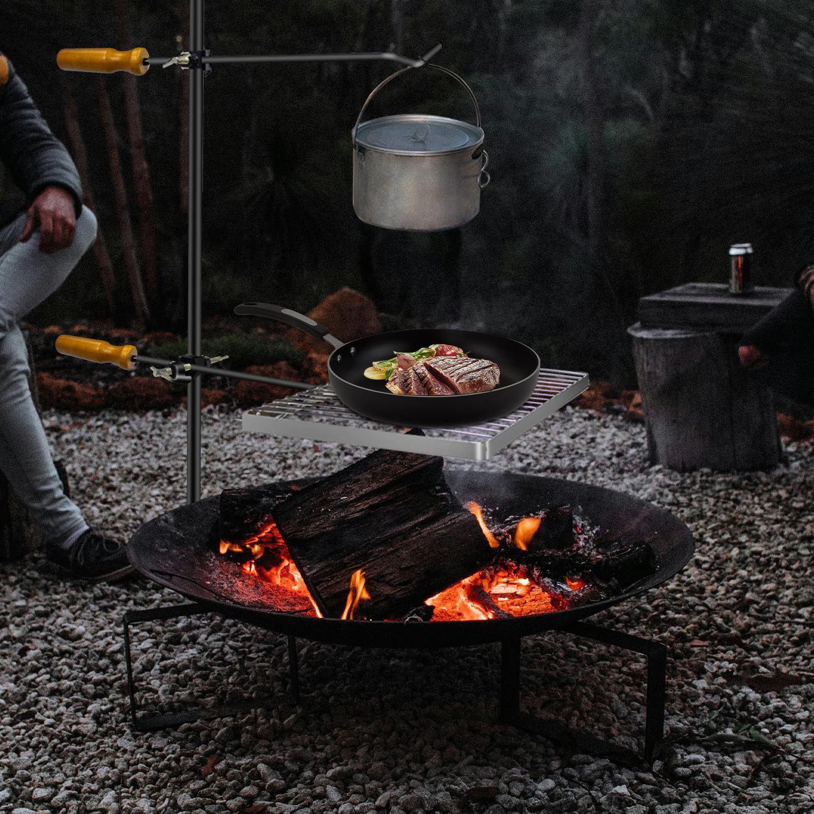 BBQ Grill Grate Kit for Fire Pit