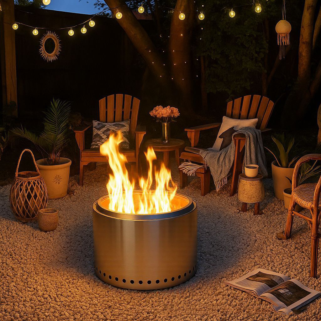 Portable Smokeless Fire Pit