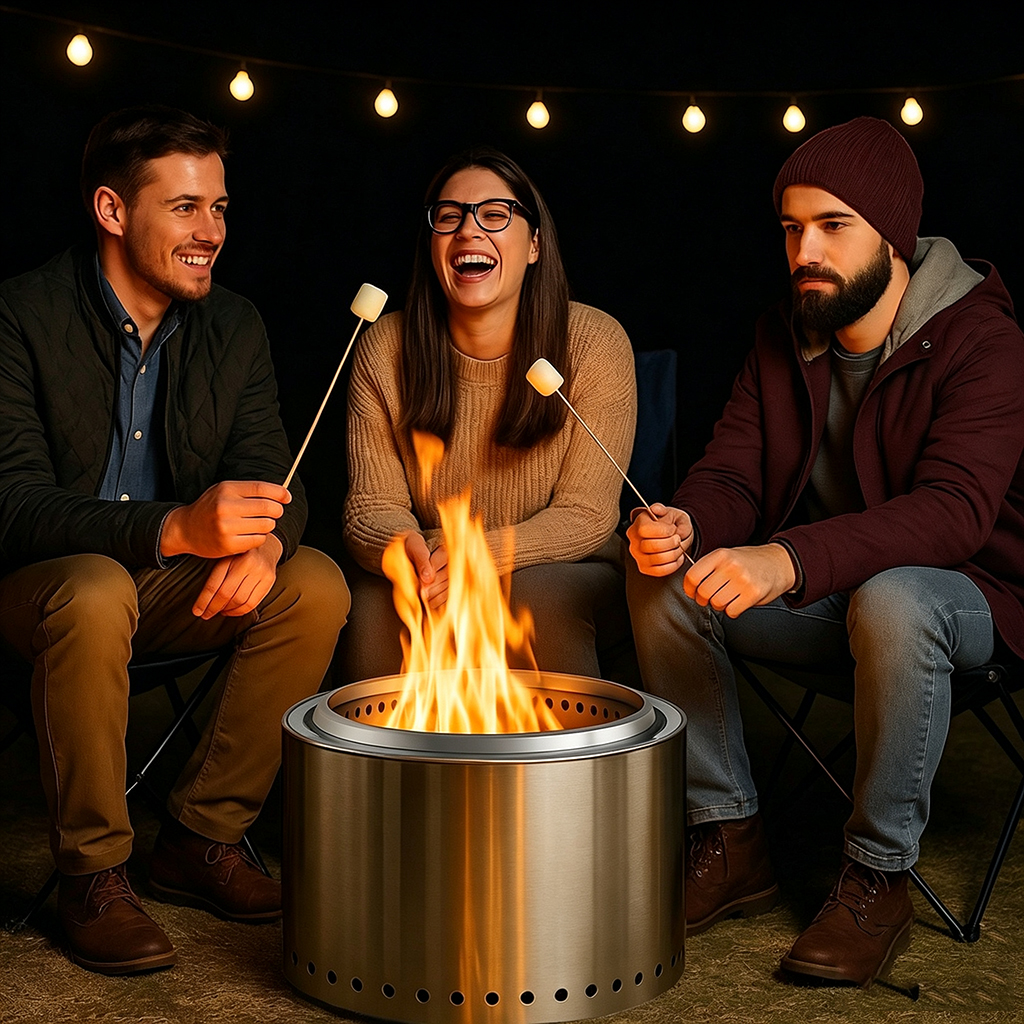 Portable Smokeless Fire Pit