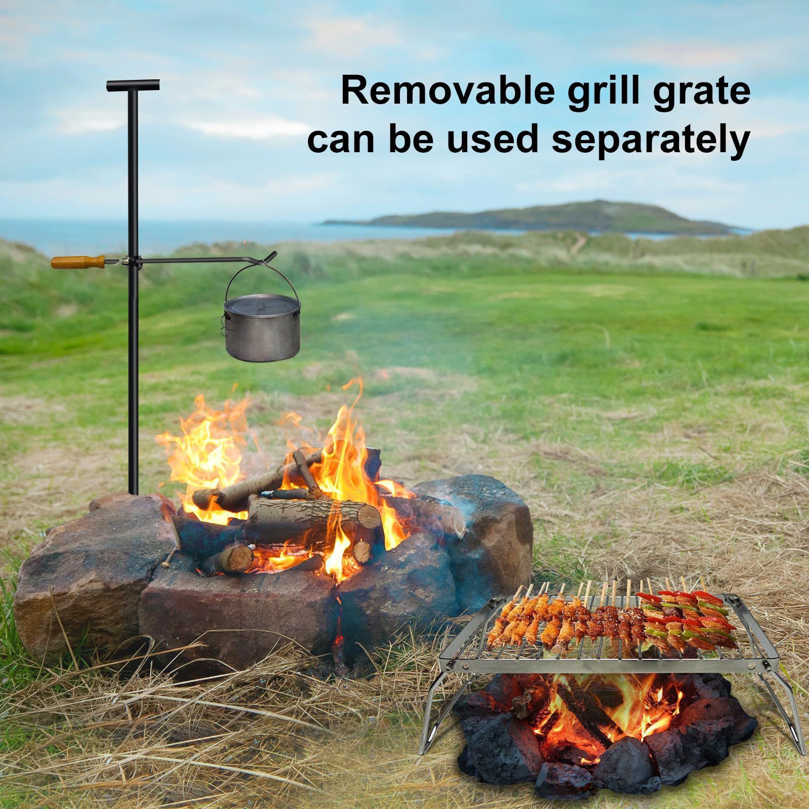 BBQ Grill Grate Kit for Fire Pit