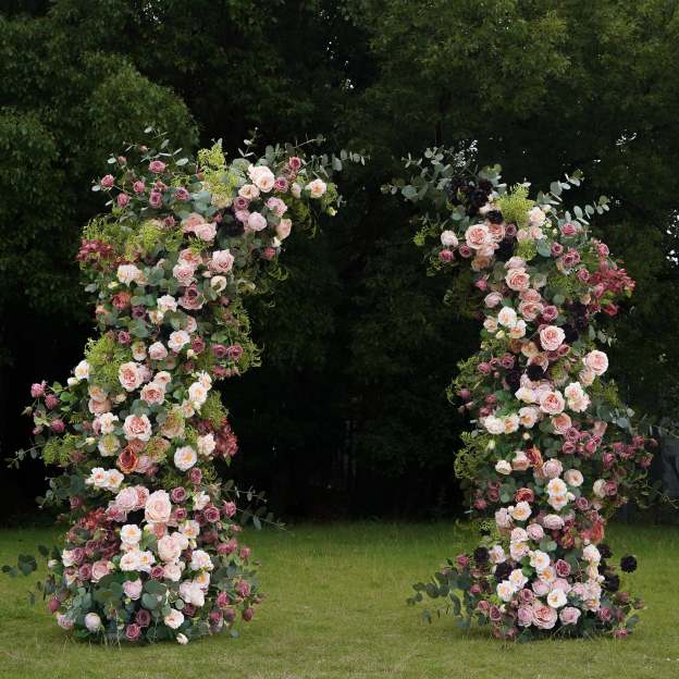 Darcy 2025 New Wedding Party Background Floral Arch Decoration