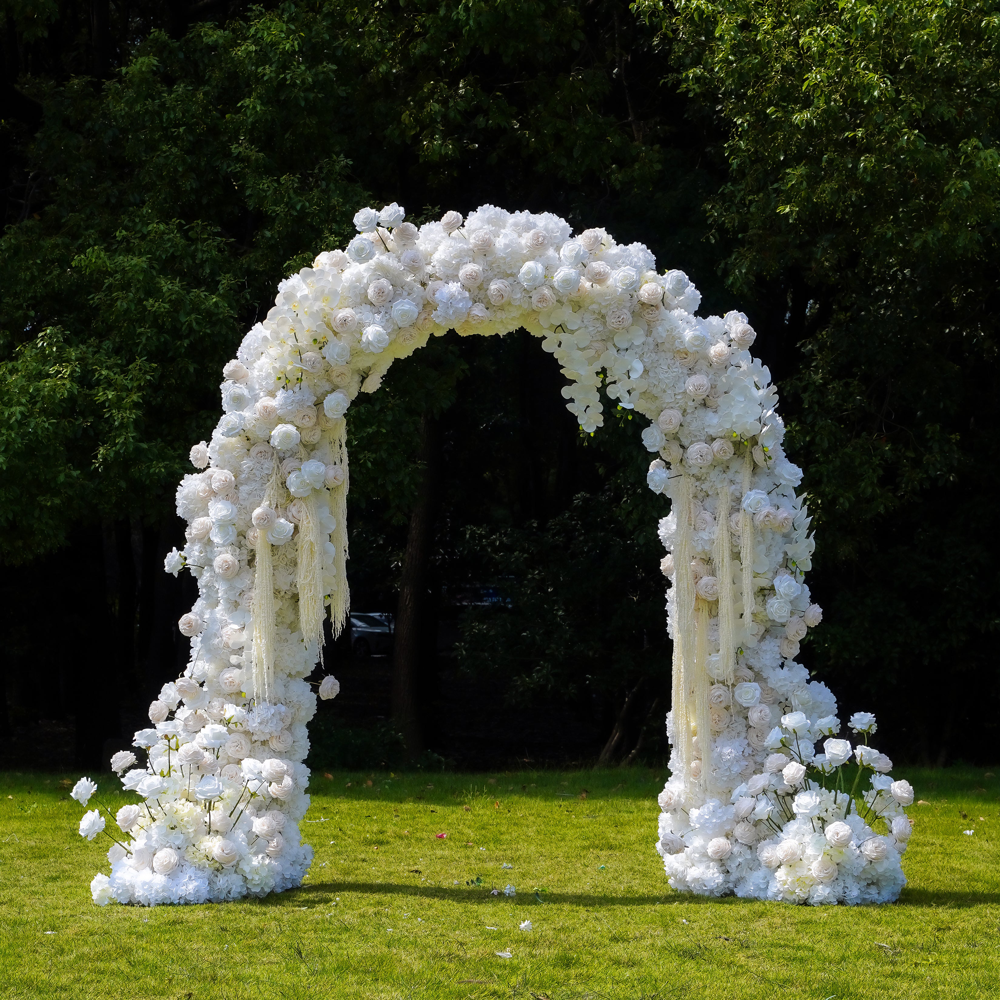 Z013：2025 New Wedding Party Background Floral Arch Decoration